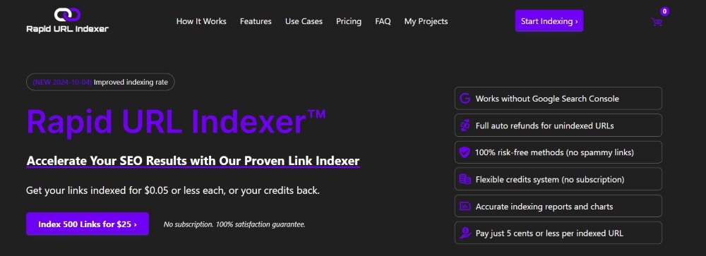 What is Rapid URL Indexer?