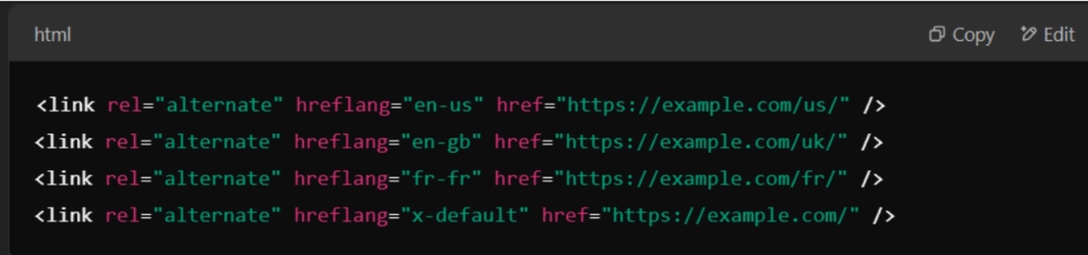 Correct Implementation with x-default