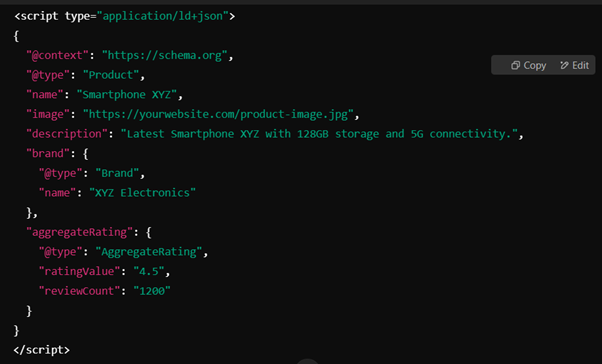 Example of Correct Nested Schema