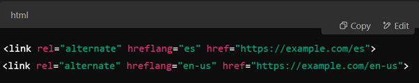 Use correct language and country codes