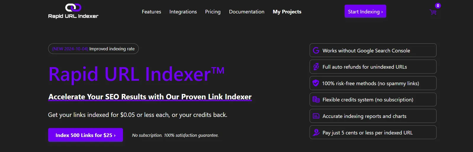 Rapid URL Indexer
