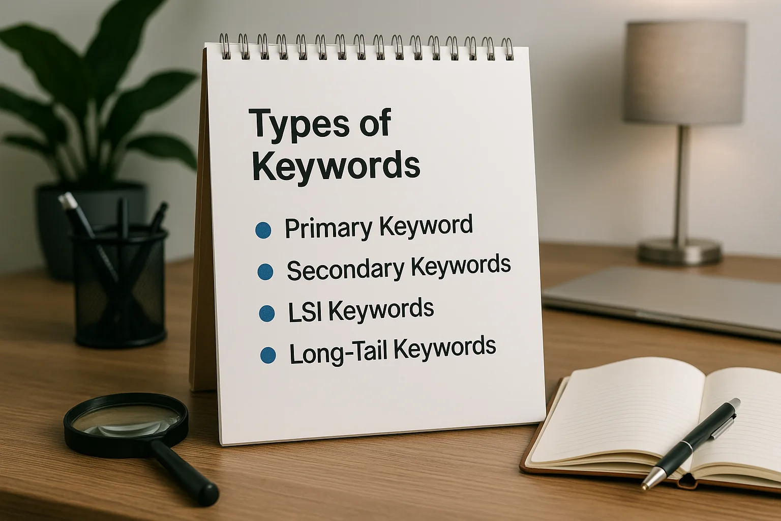 Different Types of Keywords to Use