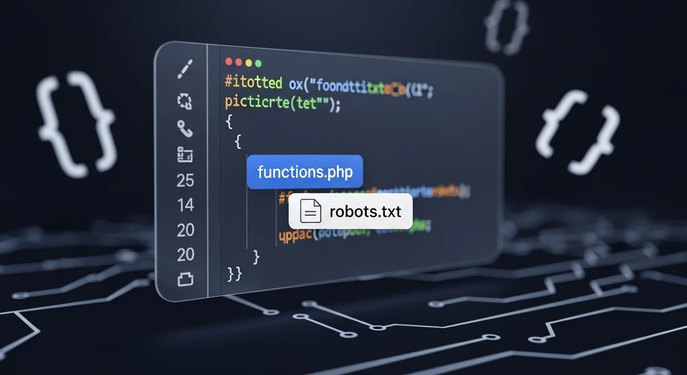 Override robots.txt with functions.php Code