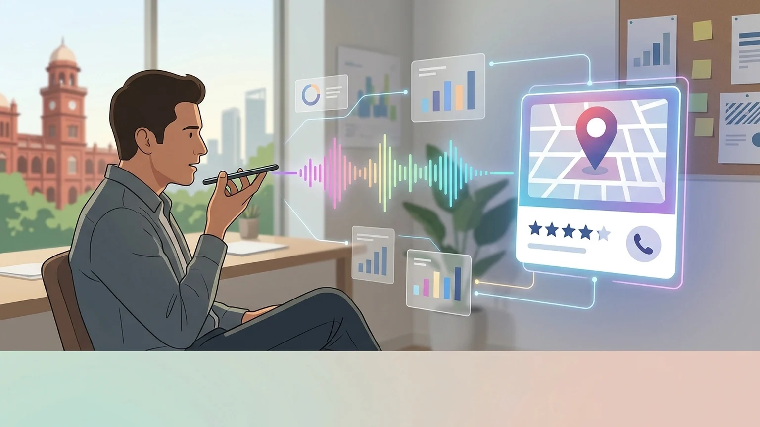 how voice search works for local business